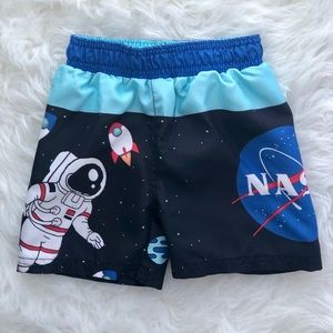 “NASA” 3T boys swim trunks